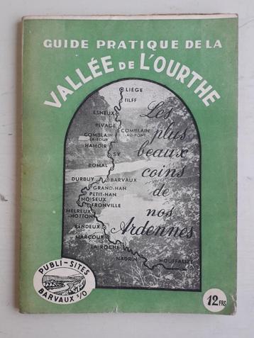 GUIDE DE LA VALLÉE DE L'OURTHE - 1937 - beschikbaar voor biedingen