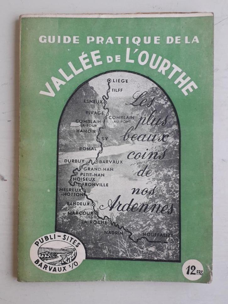 GUIDE DE LA VALLÉE DE L'OURTHE - 1937 -, Boeken, Overige Boeken, Ophalen of Verzenden