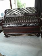 Antieke accordeon, Muziek en Instrumenten, Ophalen, Met koffer