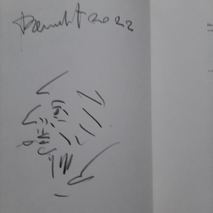 Fred Bervoets (gesigneerd + tekening), Boeken, Kunst en Cultuur | Beeldend, Zo goed als nieuw, Schilder- en Tekenkunst, Ophalen of Verzenden