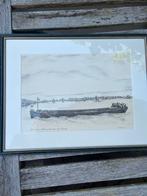 Ets, Antiek en Kunst, Kunst | Etsen en Gravures, Ophalen