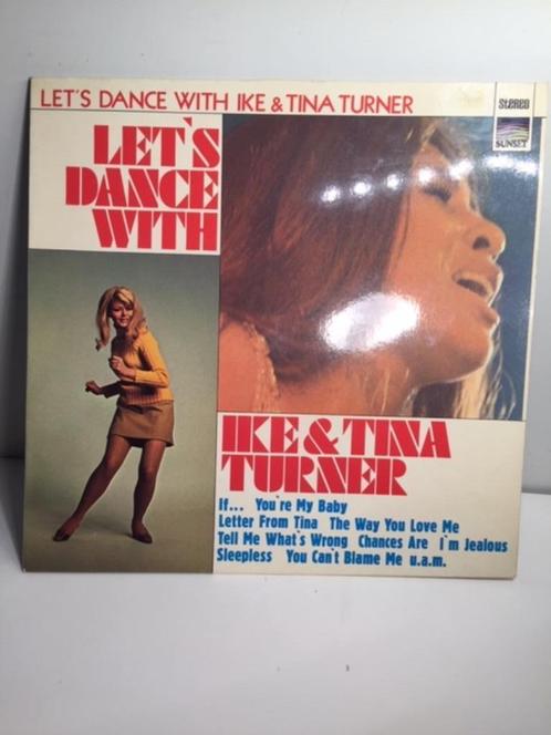 LP - Ike & Tina Turner - Let's Dance With Ike & Tina Turner, Cd's en Dvd's, Vinyl | Rock, Zo goed als nieuw, Poprock, 12 inch