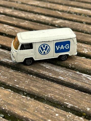 Majorette - Volkswagen bus Fourgon V.A.G - 1:60, Enlèvement ou Envoi, Utilisé, Voiture