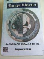 Warhammer 40K : RAZORBACK ASSAULT TURRET " FORGE WOLRD ", Ophalen, Nieuw, Warhammer 40000, Accessoires