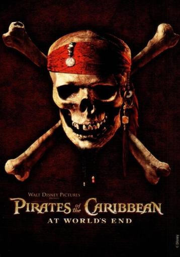 Cartes postales « Pirates des Caraïbes » disponible aux enchères