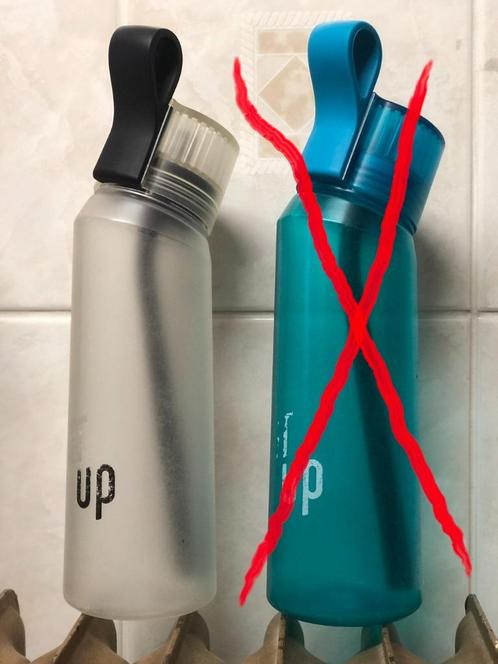 AIR UP fles 650 ml, Sport en Fitness, Drinkbussen, Gebruikt, Ophalen of Verzenden