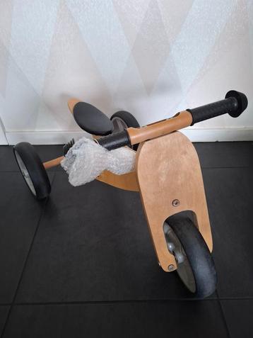Houten loopfiets 3/2 wielen beschikbaar voor biedingen