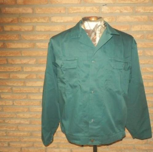 (18) -veste de travail homme t.52 -xxL verte - neuve -, Kleding | Heren, Sportkleding, Nieuw, Overige typen, Overige maten, Groen