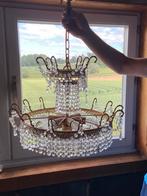 2 kristallen lusters, Huis en Inrichting, Ophalen, Gebruikt, Glas