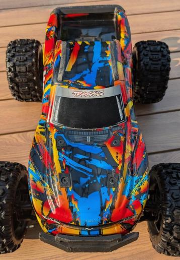 Traxxas Hoss 4X4 VXL3S (Stampede 4x4), Échelle 1:8, Voiture off road, Enlèvement, Utilisé