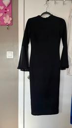 Feestjurk zwart, Kleding | Dames, Ophalen of Verzenden, Zo goed als nieuw, Maat 36 (S), Zwart