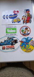 stickers Toyota Bastos Lafitte Boutsen Esso,Gitanes Honda, Verzamelen, Ophalen of Verzenden