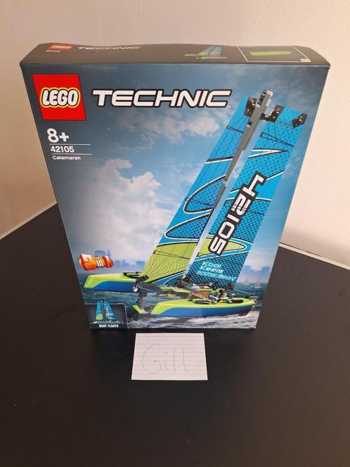 Lego Technic 42105 - Catamaran, Kinderen en Baby's, Speelgoed | Duplo en Lego, Nieuw, Lego, Complete set, Ophalen of Verzenden
