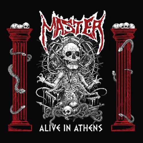 MASTER - Alive in Athens, CD & DVD, Vinyles | Hardrock & Metal, Neuf, dans son emballage, Envoi