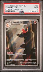 Charmeleon [Illustration Rare] PSA 9 - 169/165 - 151 2023, Ophalen of Verzenden, Zo goed als nieuw, Losse kaart