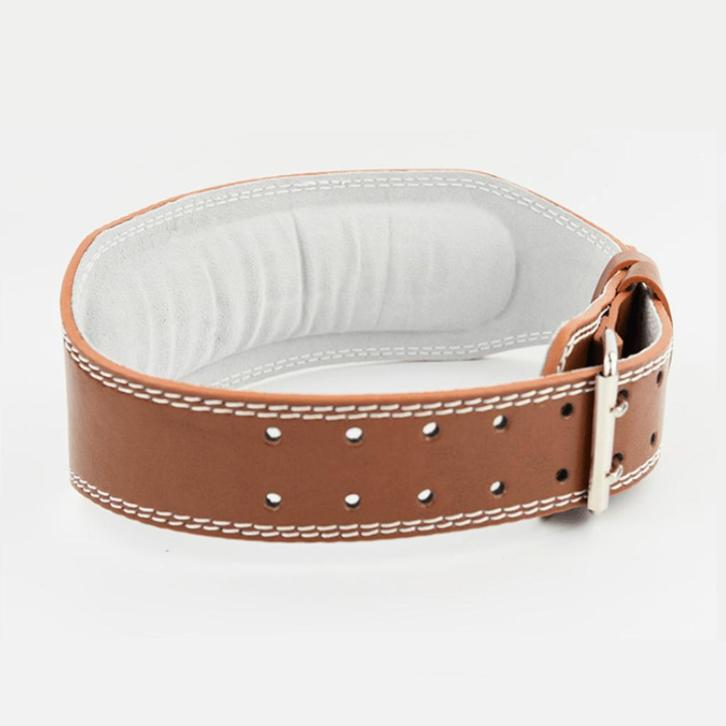 Fitnessriem lifting belt leer hoge kwaliteit squat deadlift, Sport en Fitness, Fitnessmaterialen, Nieuw, Halterriem, Armen, Buik