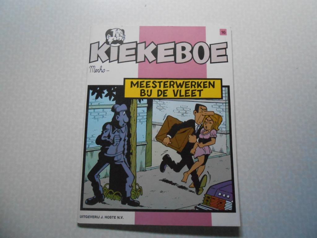 kiekeboe 16 Meesterwerken bij de vleet 1981 1 ste druk., Boeken, Stripverhalen, Nieuw, Eén stripboek, Ophalen of Verzenden