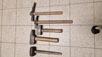 Hamers  2kg .1.250gr .600g + rubber hammer, Ophalen, Gebruikt