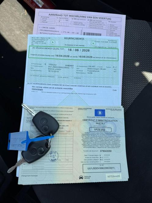 Dacia lodgy 2016 7 plaatsen gekeurd voor verkoop !!!!!, Auto's, Dacia, Bedrijf, Te koop, Lodgy, Benzine, Monovolume, Ophalen