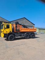 Kraancontainer haakarm hiab laadkraan plateau container kraa, Ophalen