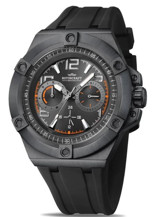 Rotorcraft Sinner RC3406 sport t.w.v € 399 100% ORIGINEEL !, Handtassen en Accessoires, Sporthorloges, Nieuw, Waterdicht, Ophalen of Verzenden