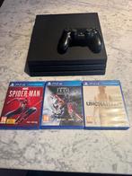 PS4 Pro incl 3 games, Games en Spelcomputers, Games | Sony PlayStation 4, Ophalen, Zo goed als nieuw, Online