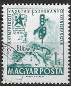 Hongarije 1962 - Yvert 1494 - Esperanto (ST), Timbres & Monnaies, Timbres | Europe | Hongrie, Affranchi, Envoi