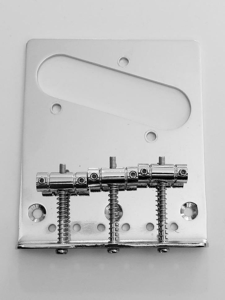 Telecaster Bridge - Top Loader & String Through - NIEUW!, Muziek en Instrumenten, Instrumenten | Onderdelen, Nieuw, Elektrische gitaar