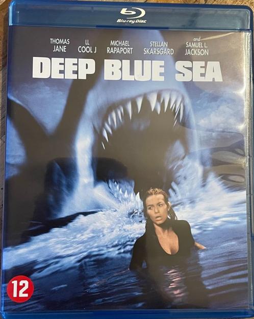 Deep Blue Sea (Blu-ray, NL-uitgave), CD & DVD, Blu-ray, Comme neuf, Science-Fiction et Fantasy, Enlèvement ou Envoi