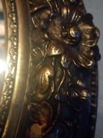 Antieke houten vergulde spiegel Baroque, Antiek en Kunst, Ophalen of Verzenden