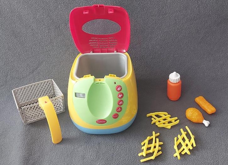 Frituurspeelgoed (3 LR6-batterijen, niet inbegrepen), Kinderen en Baby's, Speelgoed | Speelkeukens, Zo goed als nieuw, Speelkeuken
