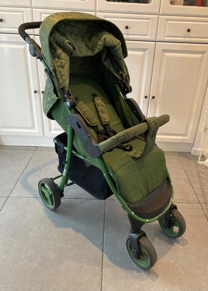 Poussette pour enfants 4Baby Rapid de nombreux accessoires, Enfants & Bébés, Buggys, Comme neuf, Protection de pluie, Dossier réglable