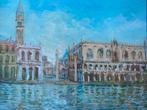 Schilderij met zicht op Venetië, Ophalen of Verzenden