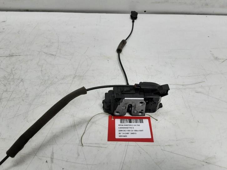 SERRURE DE PORTE AVANT DROITE Renault Master III (FV), Autos : Pièces & Accessoires, Carrosserie & Tôlerie, Renault, Avant, Droite