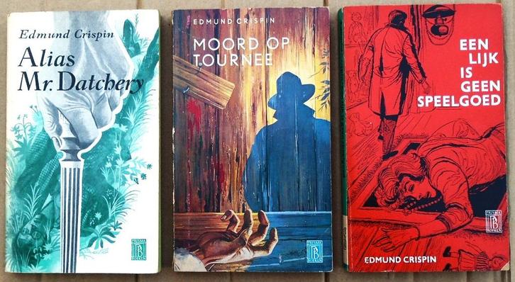 Drie 'Edmund Crispin'-detectiveverhalen - 1959/1962, Boeken, Detectives, Gelezen, Ophalen of Verzenden