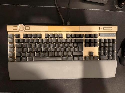 Corsair K100 OPX - Midnight Gold, Computers en Software, Toetsenborden, Zo goed als nieuw, Azerty, Ophalen