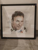 Unieke aquarel van 'De Leeuw van Vlaanderen' - Johan Museeuw, Ophalen