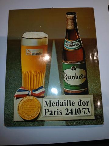 Reclamebord Reinbräu, Zulte 1973 beschikbaar voor biedingen