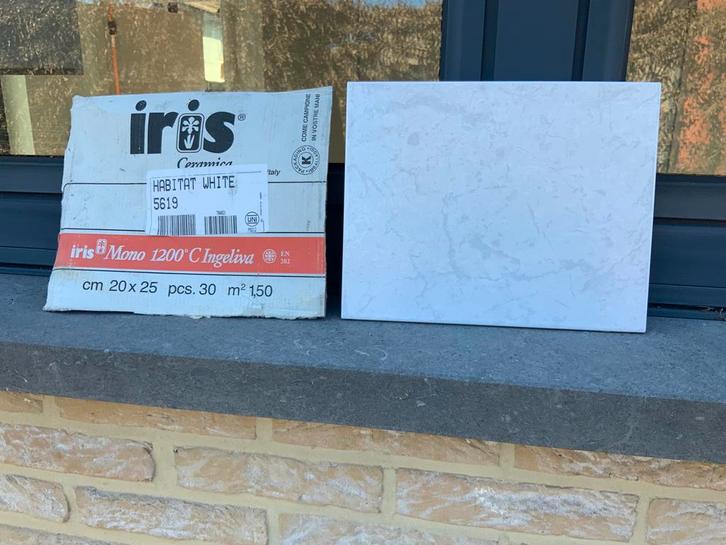 VLOER- EN WANDTEGELS - Habitat White - GRATIS, Doe-het-zelf en Bouw, Tegels, Vloertegels, Ophalen of Verzenden