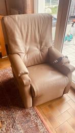 Elektrische relaxzetel Revilax Duomotor, Huis en Inrichting, Ophalen, Zo goed als nieuw, Leer