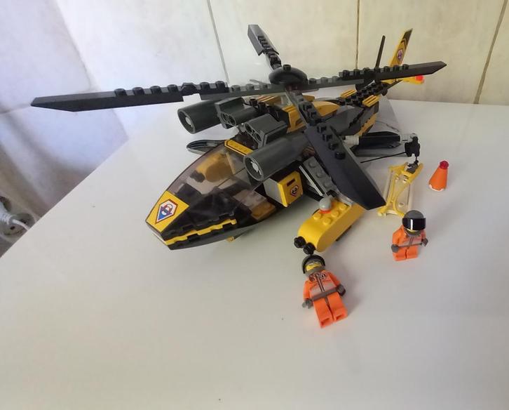 LEGO 7044 Vintage zeereddingshelikopter, Kinderen en Baby's, Speelgoed | Duplo en Lego, Zo goed als nieuw, Lego, Complete set