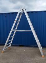 Alu Trapladders Dubbele 3/12 tr, Altrex Petry Solide Wurth, Ophalen of Verzenden, Zo goed als nieuw, Trap