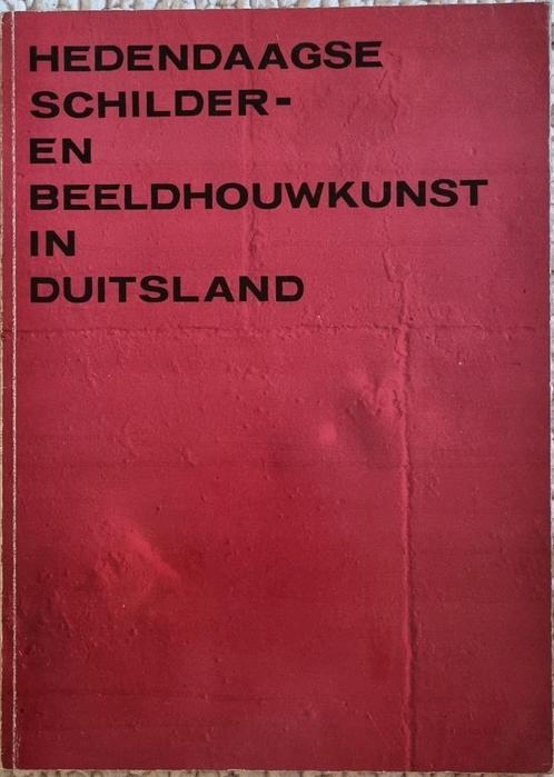 Hedendaagse schilder- en beeldhouwkunst in Duitsland - 1961, Boeken, Kunst en Cultuur | Beeldend, Gelezen, Beeldhouwkunst, Ophalen of Verzenden