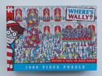 Puzzels Where is Wally enz 1000 stukjes, Gebruikt, Ophalen of Verzenden, 500 t/m 1500 stukjes, Legpuzzel