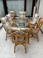 Volledige veranda set, Tuin en Terras, Tuinsets en Loungesets, Ophalen, Gebruikt, Eettafel, 6 zitplaatsen