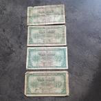 Billets de dix francs ou deux billets belges : lot de 4, Timbres & Monnaies, Série, Enlèvement ou Envoi