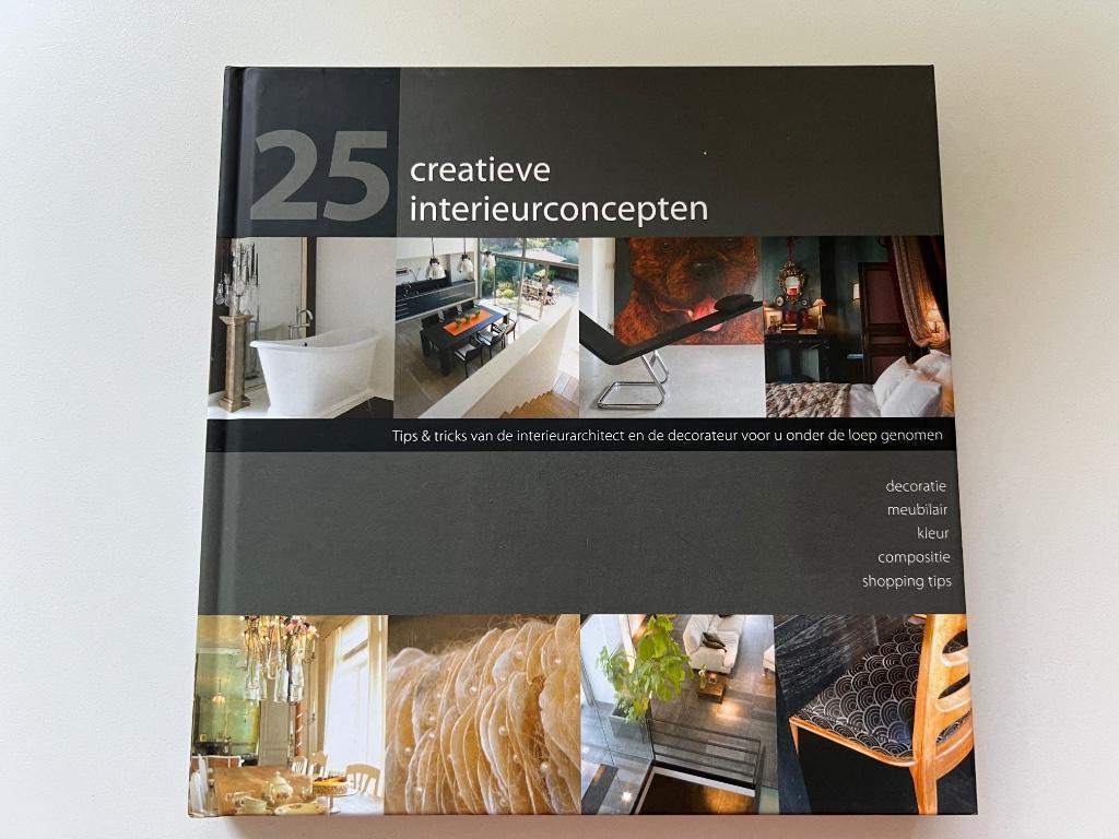 25 Creatieve interieurontwerpen, Boeken, Wonen en Tuinieren, Nieuw, Interieur en Design, Ophalen of Verzenden