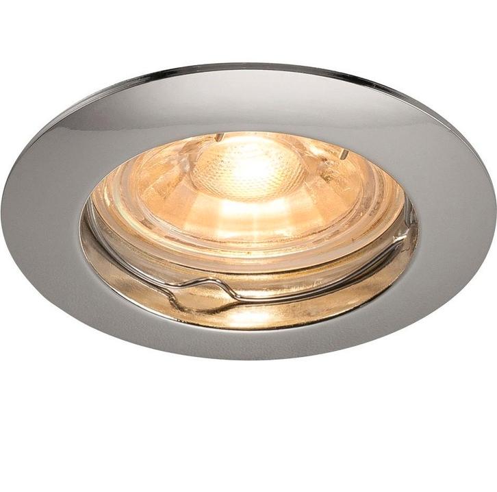 LOT 50x Spots – Déstockage – chromé fixe, Maison & Meubles, Lampes | Spots, Neuf, Spot encastrable ou Spot mural, Métal ou Aluminium