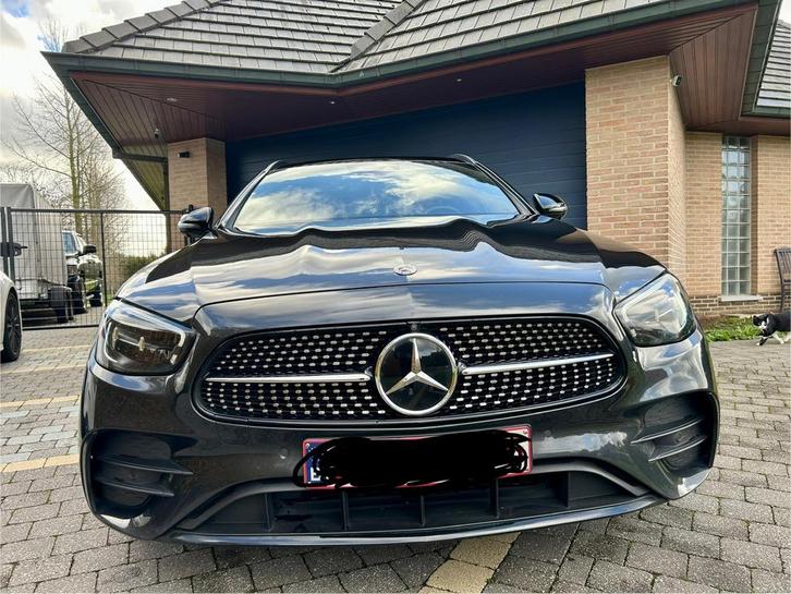 Mercedes E300 AMG UITVOERING de donker grijs, Auto's, Mercedes-Benz, Particulier, E-Klasse, 360° camera, ABS, Achteruitrijcamera