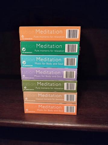 7 CD méditation, Enlèvement ou Envoi, Comme neuf, Coffret